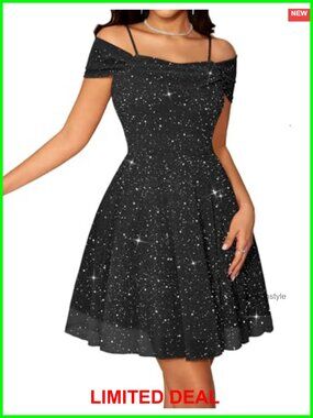Sequin Tulle A-Line Mini Prom Homecoming Dress Sleeveless V-Neck